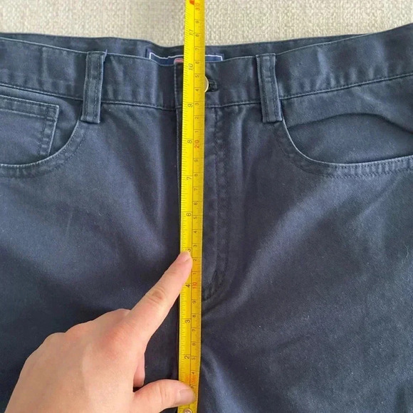 Vineyard Vines Boys Classic Navy Blue Pants Adjustable Waist Size 14 - Picture 8 of 9